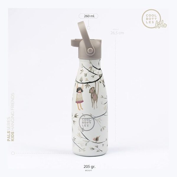 Thermal Bottle – 260 ml – Crazy Skulls – Stainless Steel Water Bottle – Cool Drinks 36 Hours and Hot 18 Hours – Finished with Embossed Paint – BPA Free – Cool Bottles - Image 6